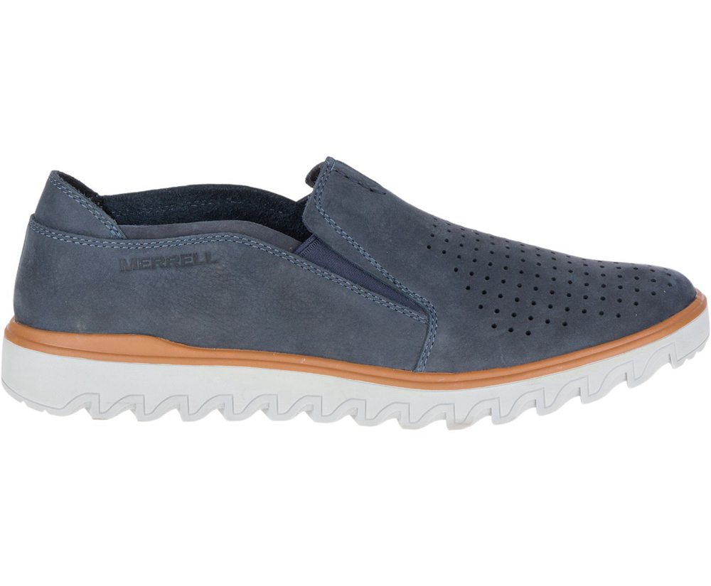 Merrell Slip Ons Męskie Granatowe - Downtown Moc - 805243-ABM